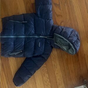 Patagonia Blue Puffer Jacket Hooded Insulated